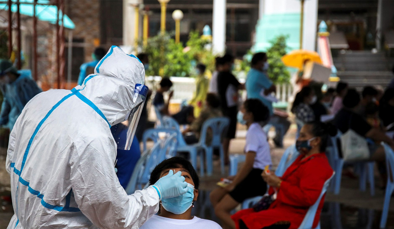 Thailand reports daily record of coronavirus infections